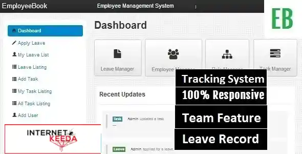 EmployeeBook Employee Management System 69072