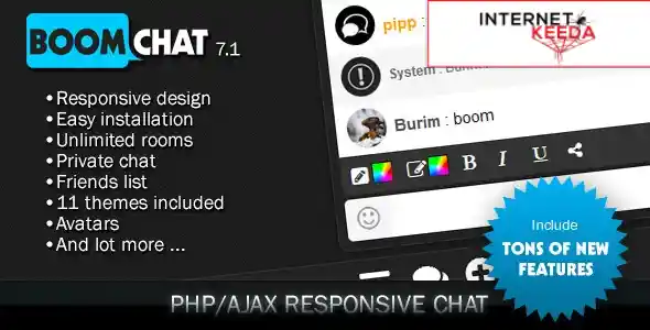 Boomchat - Responsive PHPAJAX Chat v7.0 69163