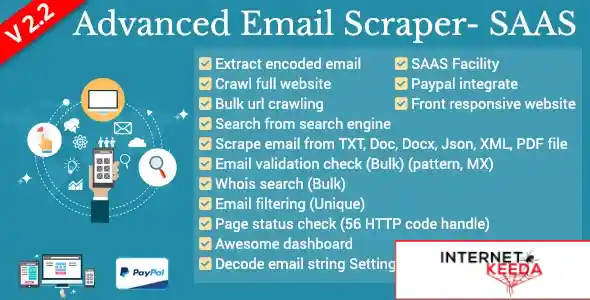 Advanced Email Scraper - SaaS Pack 69207