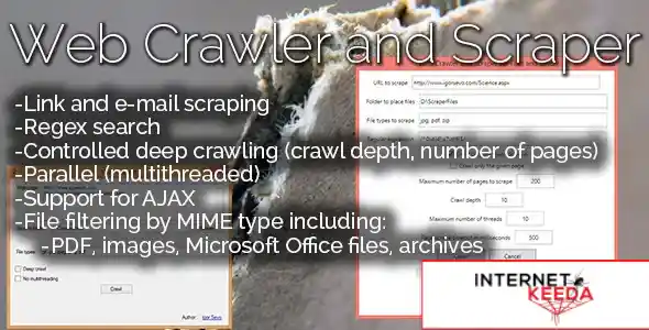 Web Crawler and Scraper for Files and Links 69168