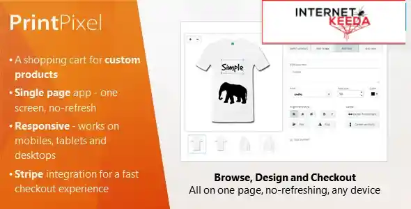 PrintPixel - A shopping cart for custom products 69135