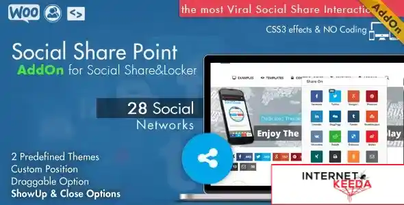 Social Share Point AddOn - WordPress 69040