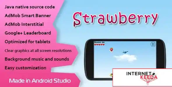 Strawberry Game with AdMob and Leaderboard 69208