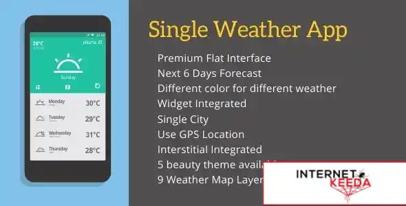 Single Weather App 69175