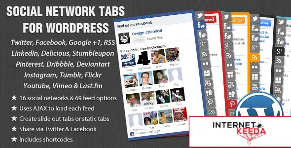 Social Network Tabs For Wordpress v1.7.5 69443