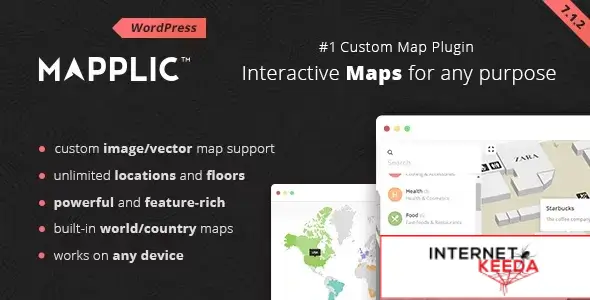 Mapplic - Custom Interactive Map WordPress Plugin v4.1 69425