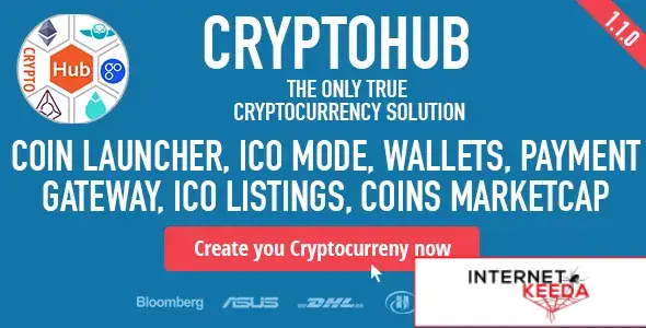 CryptoHub - Coin Launcher, ICO System, MultiCrypto Wallets, Exchange, Payment Gateway v1.2 69765