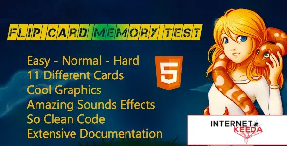 Flip Card Memory Test - HTML5 Game 69646