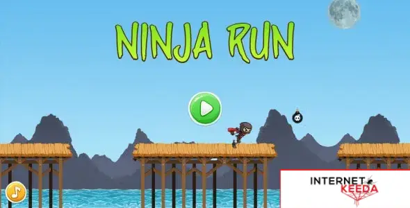 Ninja Run - HTML5 Mobile Game (Capx) 69608