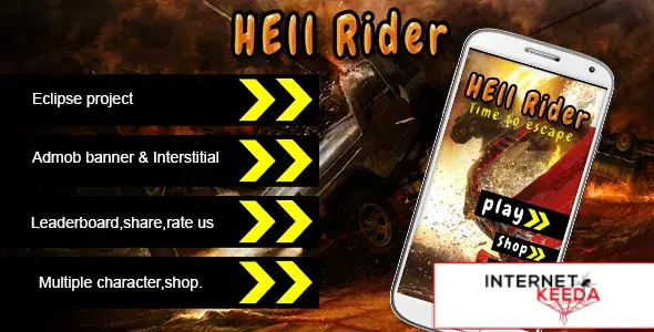 Hell Rider - Admob Multiple character Leadeboard 69202