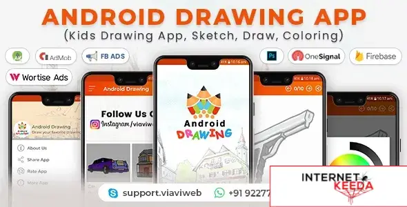 Android Drawing App (Kids Drawing App, Sketch, Draw, Coloring) 69220