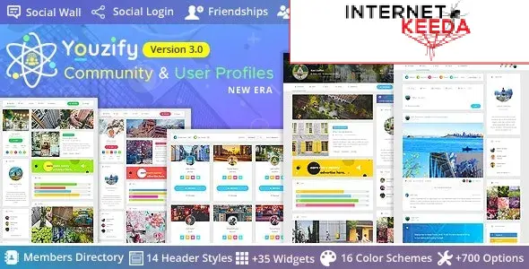 Youzify (formerly Youzer) - BuddyPress Community & WordPress User Profile Plugin - v3.4.6 70571