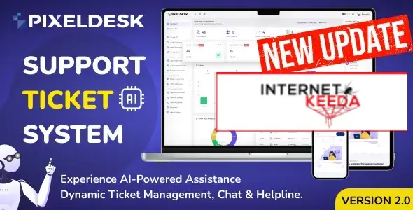 PixelDesk - Support Ticket System With OpenAI v1.3 70594