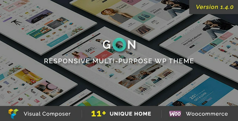 Gon v1.4.0 - Responsive Multi-Purpose WordPress Theme26594