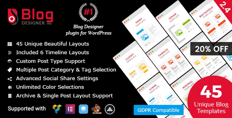 Blog Designer PRO for WordPress v2.427996