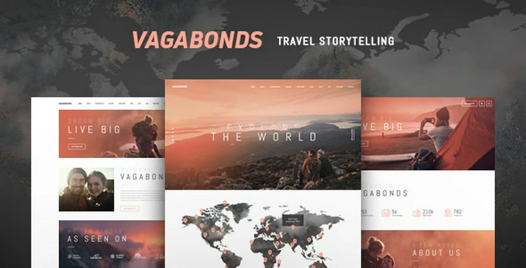 Vagabonds v1.1.3 - Personal Travel & Lifestyle Blog Theme38701