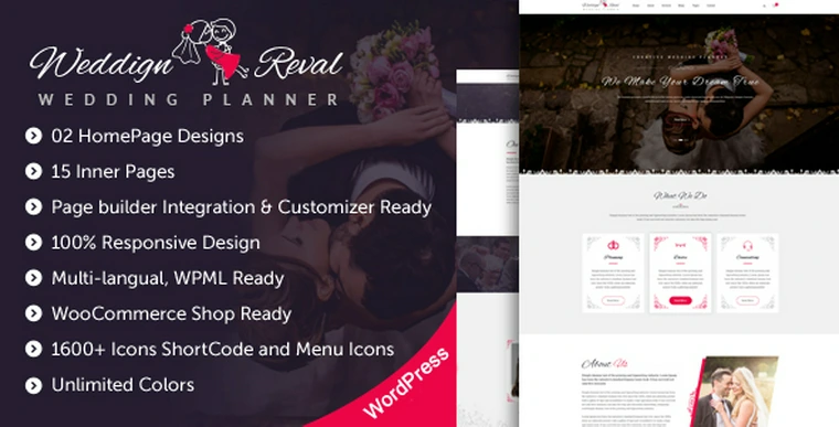 Wedding Reval v1.2 - Wedding Planner & Agency Theme25934