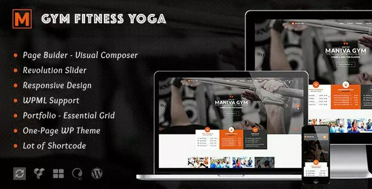 Gym Fitness Yoga v1.8 - Maniva WordPress Theme29467