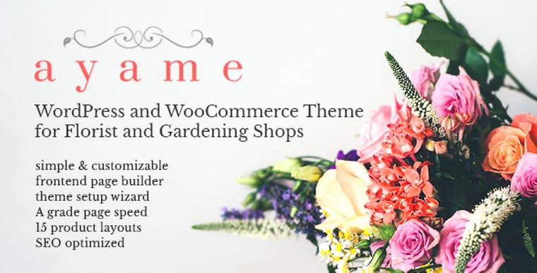 Ayame v1.0.1 - WooCommerce Theme for Florist & Gardening Shops22487