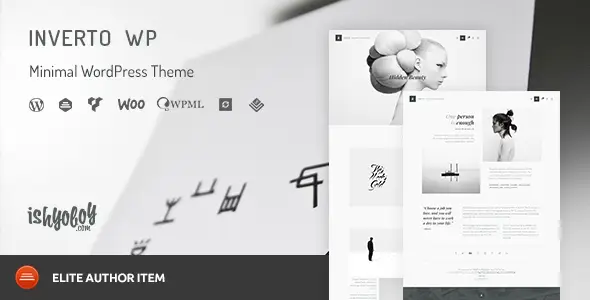 Inverto WP v1.6 - Minimal WordPress Theme25127