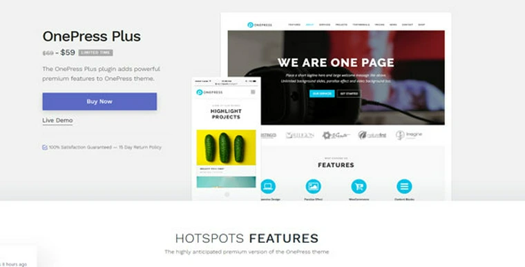 OnePress Plus v2.1.8 - WordPress Theme36586