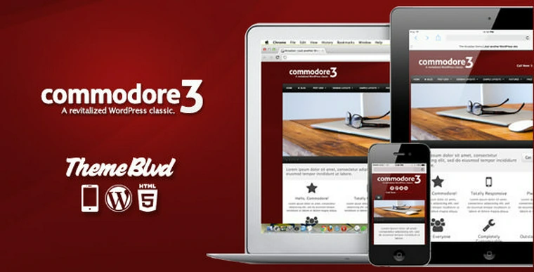 Commodore v3.0.15 - Responsive WordPress Theme24702