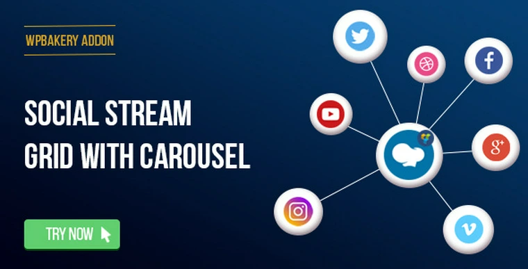 Visual Composer - Social Streams With Carousel v1.1124818