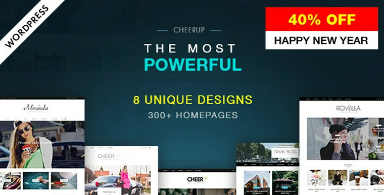 CheerUp v4.0.3 - Blog / Magazine - WordPress Blog Theme22486