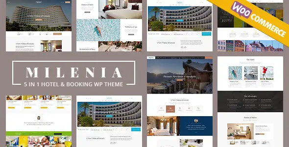 Milenia v1.2.6 - Hotel & Booking WordPress Theme40609