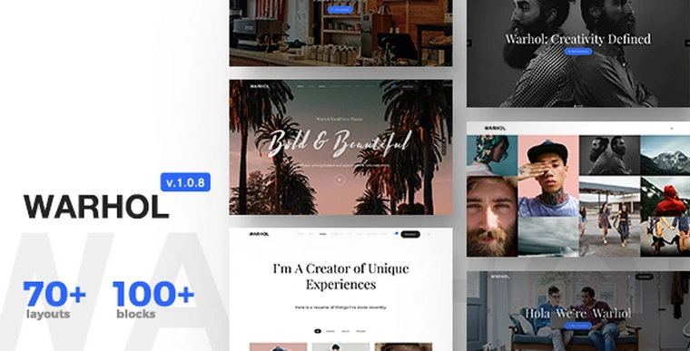 Warhol v1.0.8 - Responsive Multipurpose Theme for Creatives26302