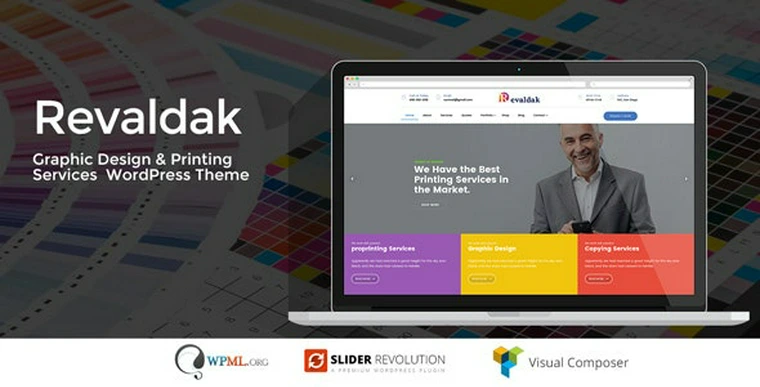 Revaldak v2.3 - Printing Services WordPress Theme41663