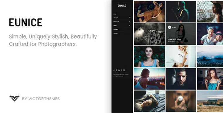 Eunice v1.6 - Photography Portfolio WordPress Theme29482