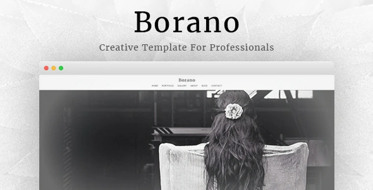 Borano v4.6 - Photography / Portfolio WordPress Theme28751