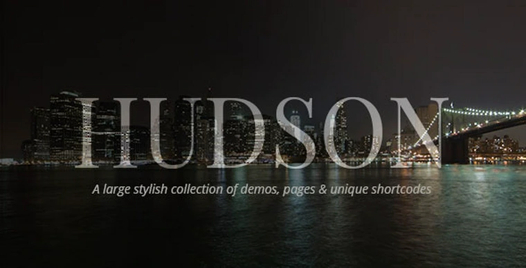 Hudson v2.0 - Personal, Professional, Advanced Theme26475