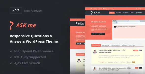 Ask Me v5.7 - Responsive Questions & Answers WordPress27689