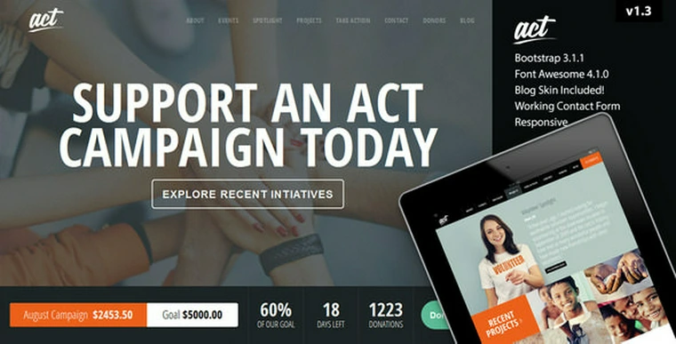 Act v2.8.1 - Multipurpose Nonprofit Theme24811