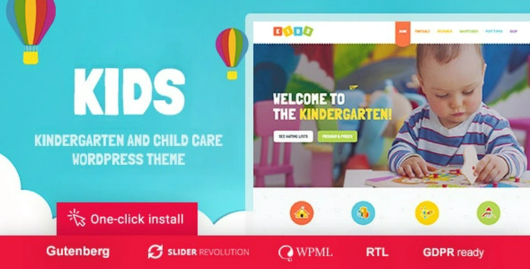 Kids v1.1.5 - Day Care & Kindergarten WordPress Theme for Children31939