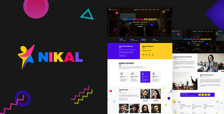 Nikal Event v1.0 - Event, Conference Theme24043