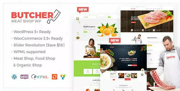 Butcher v2.31 - Meat, Organic Shop Woocommerce Theme46382