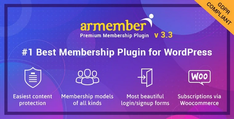 ARMember v3.3.3 - WordPress Membership Plugin34534