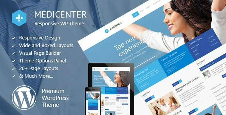 MediCenter v14.0 - Responsive Medical WordPress Theme47767