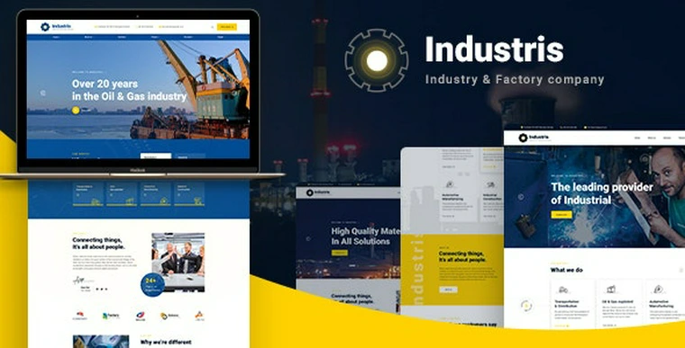 Industris v1.0.3 - Factory & Business WordPress Theme35718