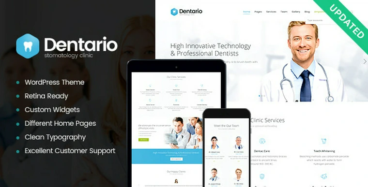 Dentario v1.4 - Dentist, Medical & Healthcare Theme + RTL24461