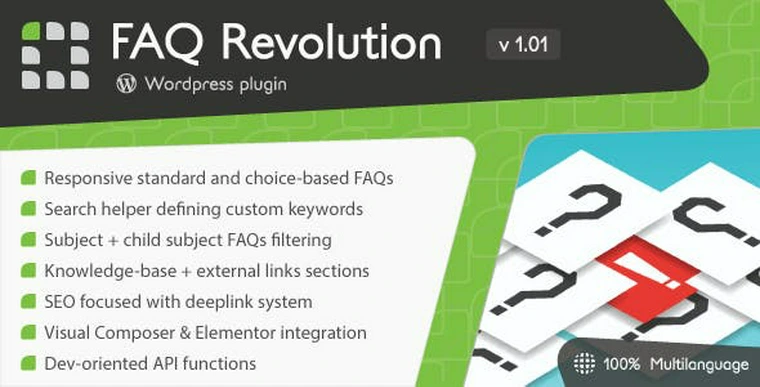 FAQ Revolution v1.01 - WordPress Plugin29835