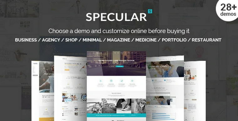 Specular v2.6.1 - Responsive Multi-Purpose Business Theme24386