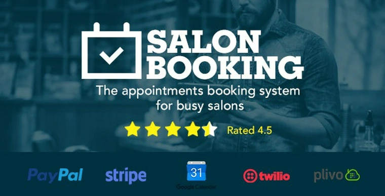 Salon Booking v3.3.7 - Wordpress Plugin37974