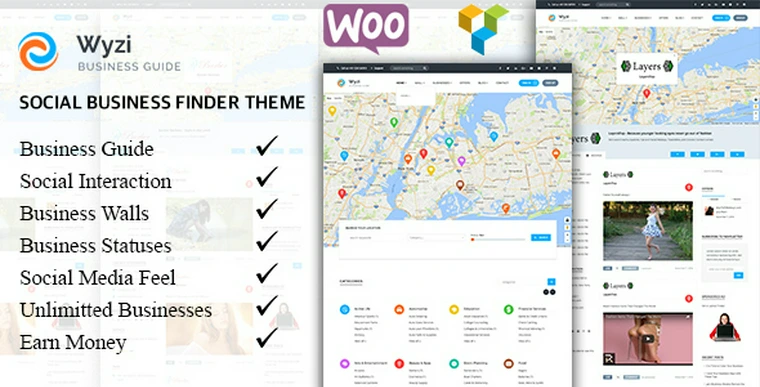 WYZI v2.1.7.2 - Social Business Finder Directory Theme23268