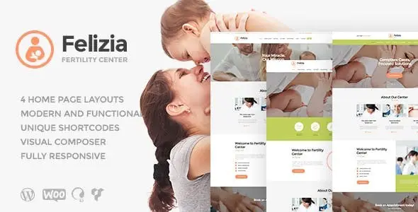 Felizia v1.1.2 - Fertility Center & Medical WordPress Theme34086