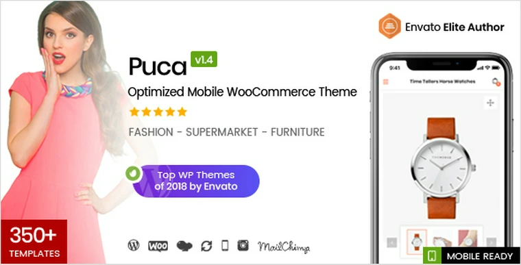 Puca v1.4.2 - Optimized Mobile WooCommerce Theme28313