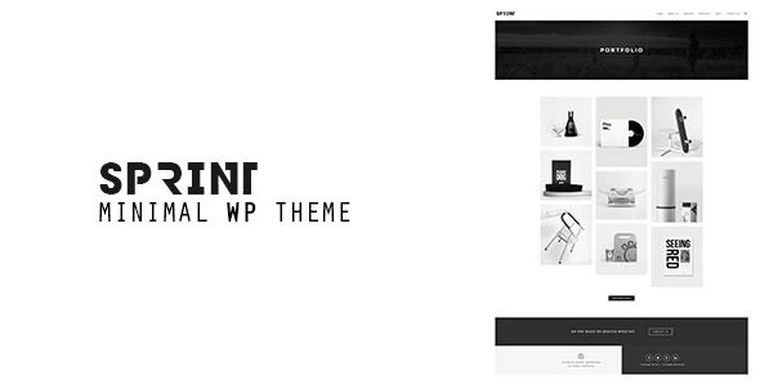 Sprint v1.6.2 - Minimal WordPress Portfolio26025